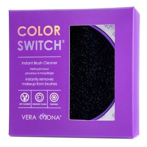 NEW Vera Mona Color Switch Instant Brush Cleaner Makeup Remover Cleanser NIB
